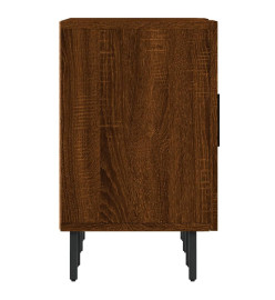 Meuble TV chêne marron 150x30x50 cm bois d'ingénierie