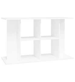 Support pour aquarium blanc 100x40x60 cm bois d'ingénierie