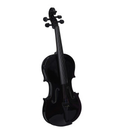 Ensemble de violon avec archet et mentonnière Noir 4/4