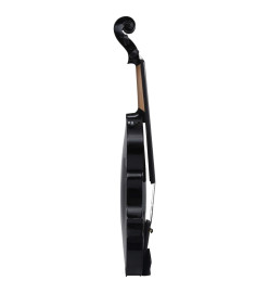 Ensemble de violon avec archet et mentonnière Noir 4/4