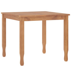 Ensemble à dîner de jardin 3 pcs Bois de teck massif