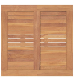 Ensemble à dîner de jardin 3 pcs Bois de teck massif