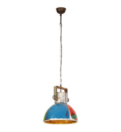 Lampe suspendue industrielle 25 W Multicolore Ronde 40 cm E27