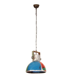 Lampe suspendue industrielle 25 W Multicolore Ronde 40 cm E27