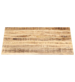 Dessus de table Bois de manguier solide 15-16 mm 70x70 cm