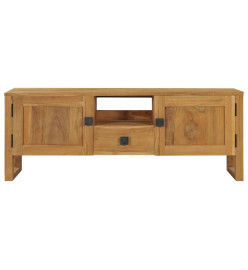 Meuble TV 120x32x45 cm Bois de teck massif