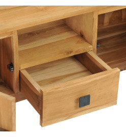 Meuble TV 120x32x45 cm Bois de teck massif