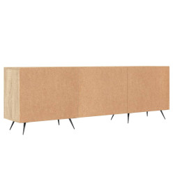 Meuble TV chêne sonoma 150x30x50 cm bois d'ingénierie