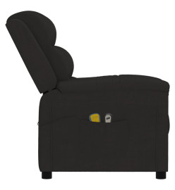 Fauteuil électrique de massage Noir Velours