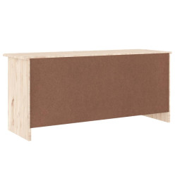 Banc à chaussures ALTA 100x35x45 cm bois massif de pin