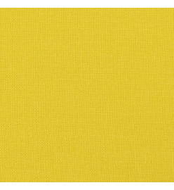 Repose-pied Jaune clair 60x50x41 cm Tissu