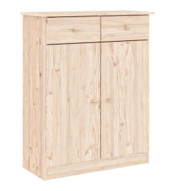 Armoire à chaussures ALTA 77x35x96 cm bois massif de pin