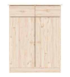 Armoire à chaussures ALTA 77x35x96 cm bois massif de pin