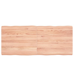 Dessus de table bois chêne massif traité bordure assortie