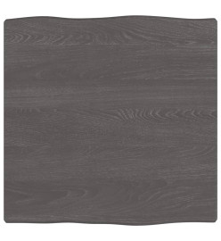 Dessus de table bois chêne massif traité bordure assortie