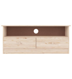 Meuble TV avec tiroirs ALTA 100x35x41 cm bois massif de pin