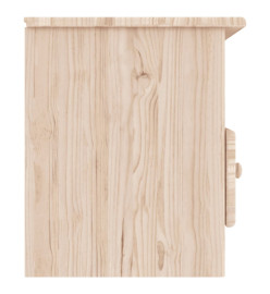 Meuble TV avec tiroirs ALTA 100x35x41 cm bois massif de pin