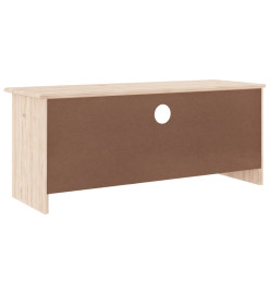 Meuble TV avec tiroirs ALTA 100x35x41 cm bois massif de pin