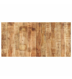 Dessus de table bois de manguier solide 15-16 mm 120x60 cm