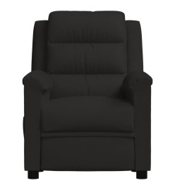 Fauteuil inclinable électrique noir velours