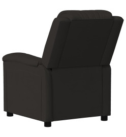 Fauteuil inclinable électrique noir velours