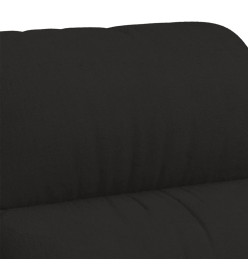 Fauteuil inclinable électrique noir velours