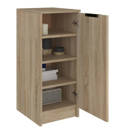 Armoire à chaussures Chêne Sonoma 30x35x70 cm Bois d'ingénierie