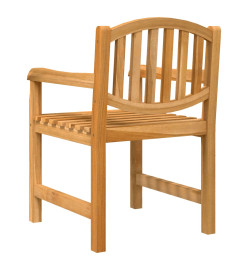 Chaises de jardin lot de 6 58x59x88 cm bois massif de teck
