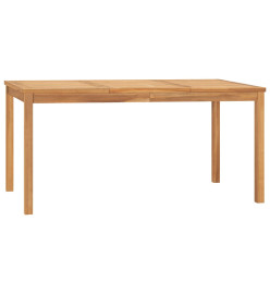 Ensemble à dîner de jardin 7 pcs Bois de teck solide