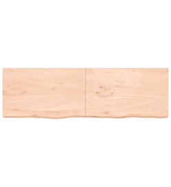 Dessus de table 200x60x6 cm bois de chêne massif non traité