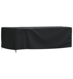 Housse de salon de jardin noir 229x113x73 cm imperméable 420D