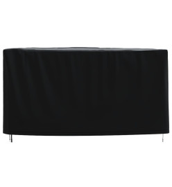 Housse de salon de jardin noir 180x140x90 cm imperméable 420D