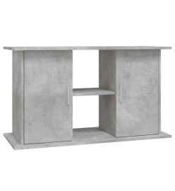 Support pour aquarium gris béton 101x41x58 cm bois d'ingénierie