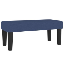 Banc Bleu 70x30x30 cm Tissu