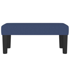 Banc Bleu 70x30x30 cm Tissu