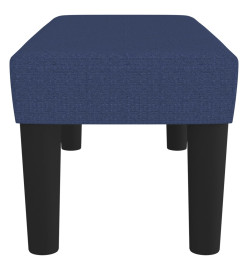 Banc Bleu 70x30x30 cm Tissu