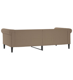 Lit de jour cappuccino 80x200 cm similicuir