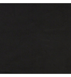 Lit de jour avec lit gigogne noir 90x190 cm velours