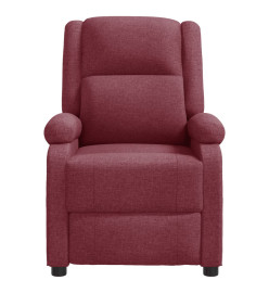 Fauteuil de massage Rouge bordeaux Tissu