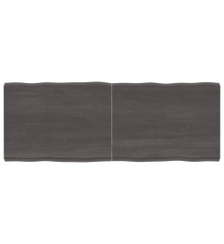 Dessus de table bois chêne massif traité bordure assortie