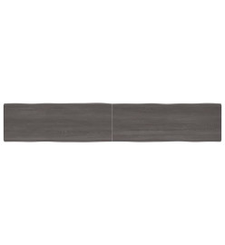 Dessus de table bois chêne massif traité bordure assortie