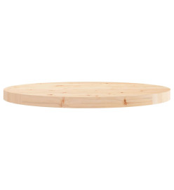 Dessus de table rond Ø60x3 cm bois de pin massif