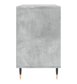 Armoire à chaussures Gris béton 102x36x60 cm Bois d'ingénierie