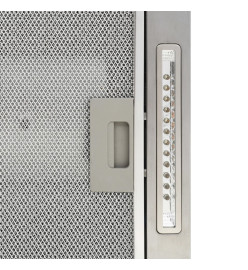 Hotte îlot avec écran tactile LCD et capteur 756 m³ / h LED