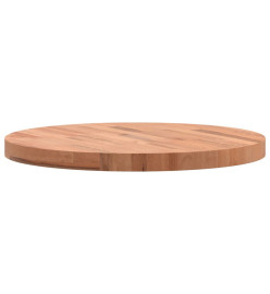 Dessus de table Ø60x4 cm rond bois massif de hêtre