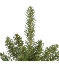 Sapin de Noël artificiel à charnières avec support vert 120 cm