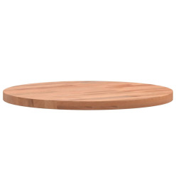 Dessus de table Ø30x1,5 cm rond bois massif de hêtre