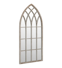 Miroir de jardin Sable 100x45cm Fer pour utilisation extérieure