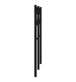 Tête de lit métal noir 150 cm