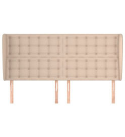 Tête de lit avec oreilles Cappuccino 163x23x118/128 cm